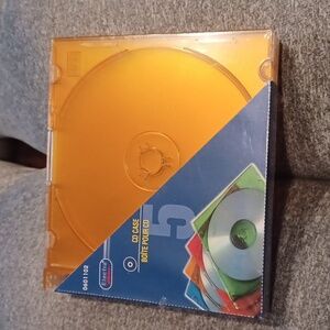 4/$30 New Empty CD Cases - Set of 5